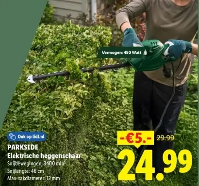 Aanbieding: Elektrische heggenschaar