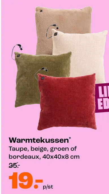 Aanbieding: Warmtekussen