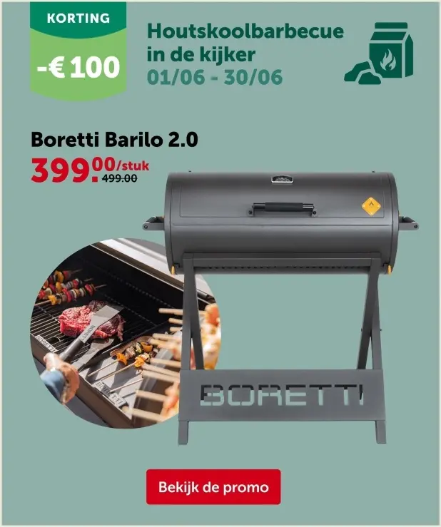 Promotie: Boretti Barilo 2.0