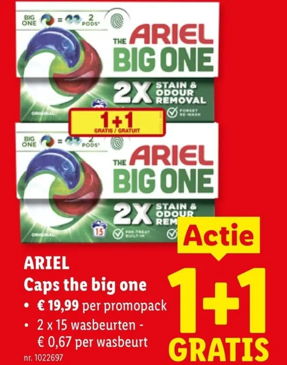 Promotie: Caps the big one