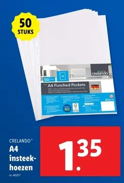 Aanbieding: A4 insteekhoezen