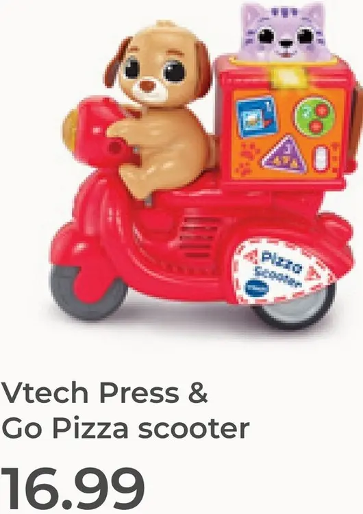 Aanbieding: Press & Go Pizza scooter