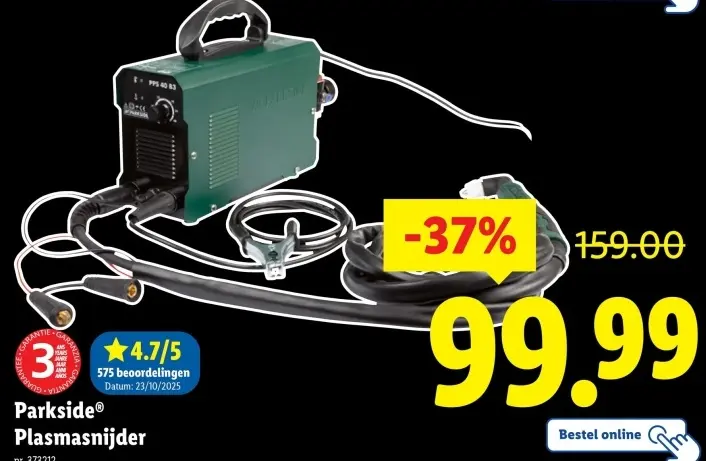 Aanbieding: Plasmasnijder