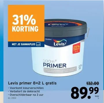 Aanbieding: Levis primer