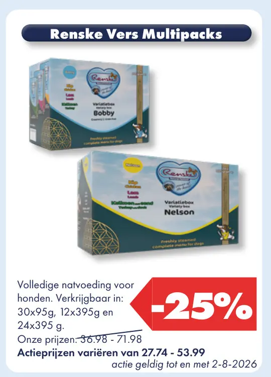 Aanbieding: Renske Vers Multipacks