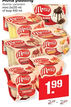 Aanbieding: Mona pudding