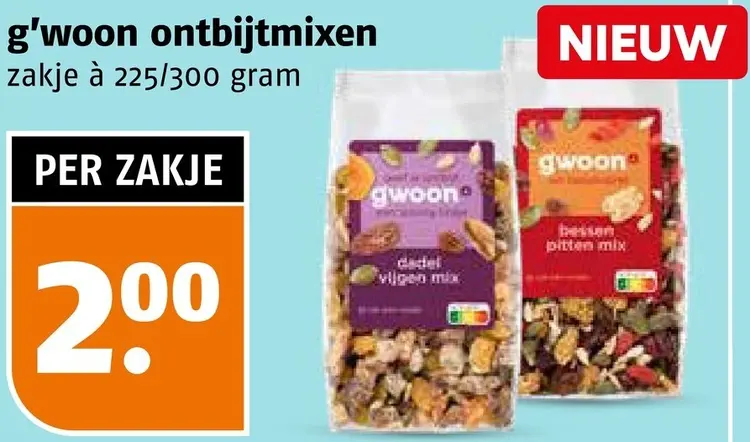 Aanbieding: Ontbijtmixen