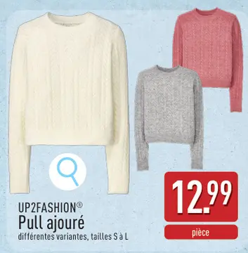 Offre: UP2FASHION® Pull ajouré