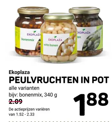 Aanbieding: Peulvruchten in pot