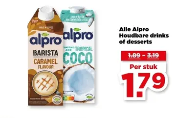 Aanbieding: Alle Alpro Houdbare drinks of desserts