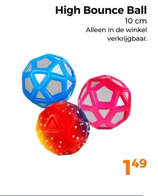 Aanbieding: High Bounce Ball