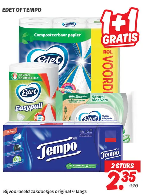 Aanbieding: Edet of Tempo