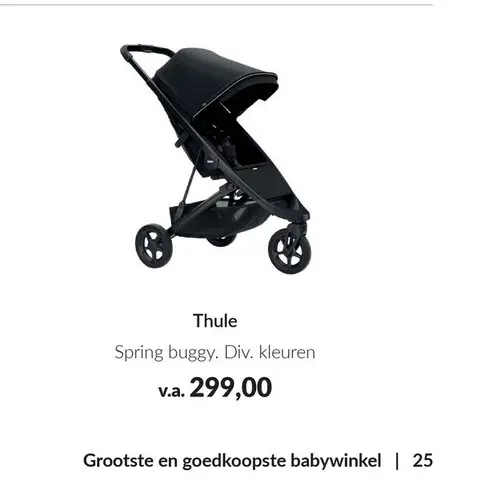 Aanbieding: Spring buggy