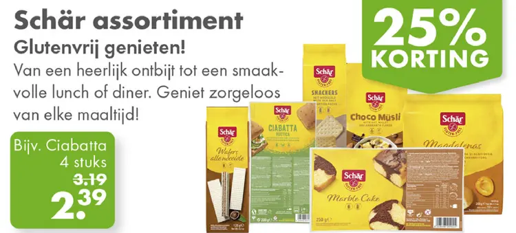 Aanbieding: Schär assortiment
