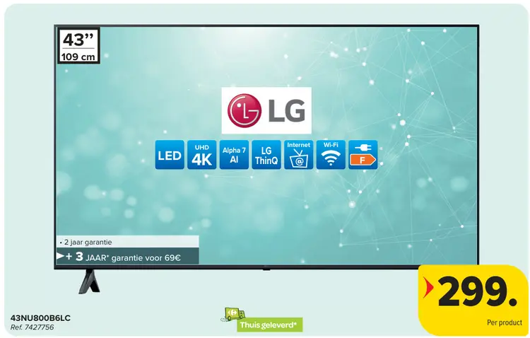 Promotie: TV 43NU800B6LC