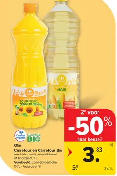 Aanbieding: Carrefour en Carrefour Bio