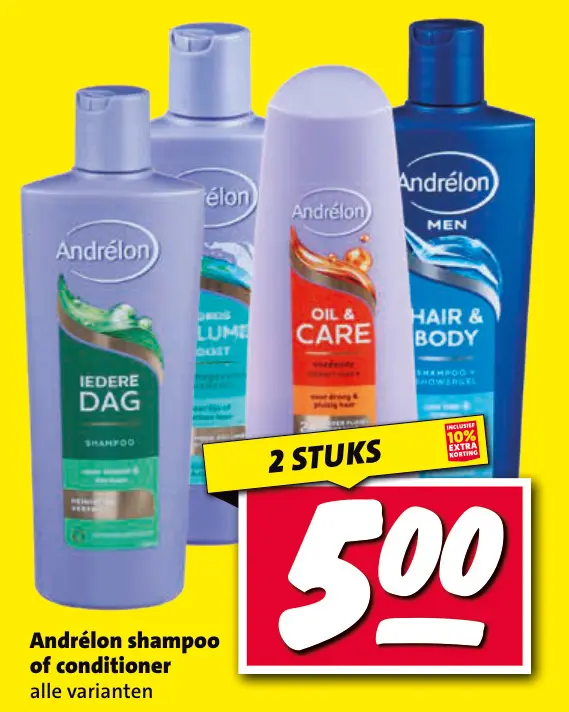 Aanbieding: Shampoo of conditioner