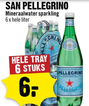 Aanbieding: San Pellegrino Mineraalwater sparkling