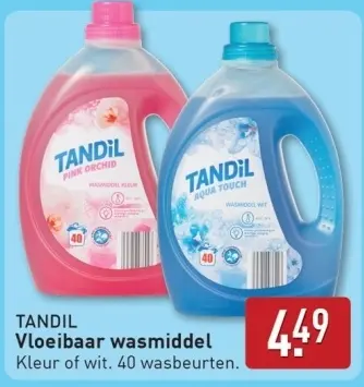 Aanbieding: Vloeibaar wasmiddel
