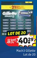 Offre: Mach3 Gillette