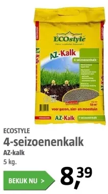 Aanbieding: 4-seizoenenkalk