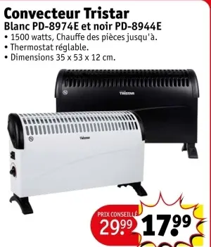 Offre: Convecteur