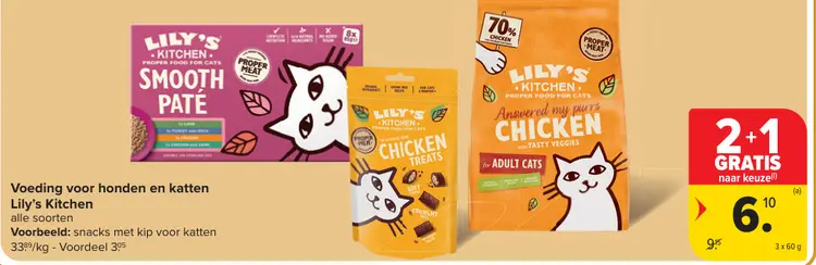 Promotie: Voeding voor honden en katten