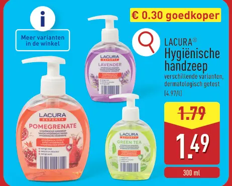 Promotie: Hygiënische handzeep