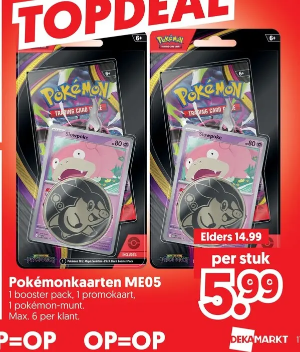 Aanbieding: Pokémonkaarten ME05