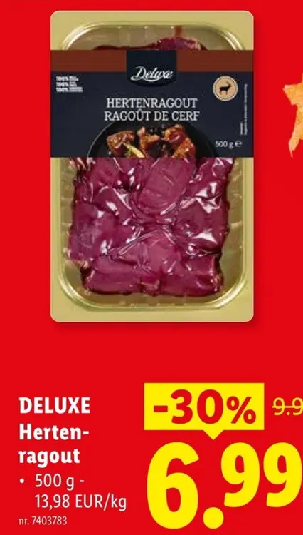 Promotie: Deluxe Hertenragout