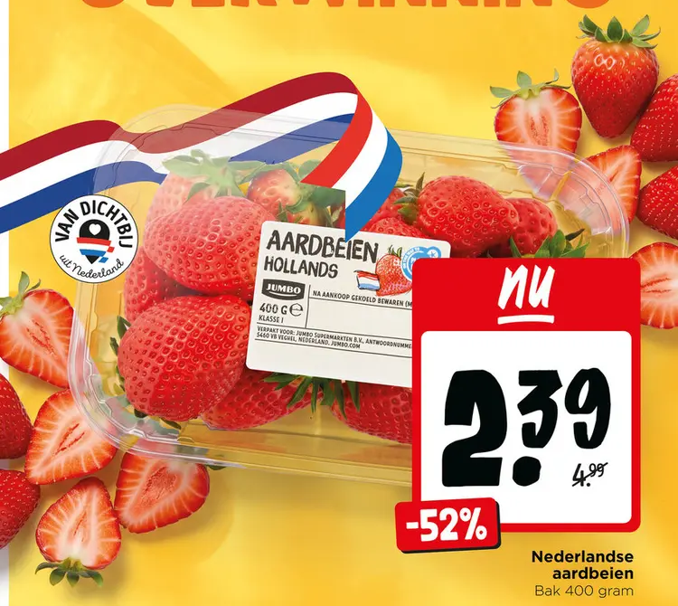 Aanbieding: Aardbeien hollands