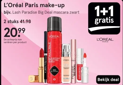 Aanbieding: L'Oréal Paris make-up