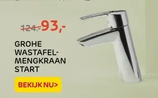 Aanbieding: GROHE WASTAFELMENGKRAAN START