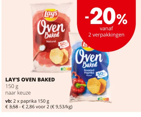 Promotie: Oven Baked