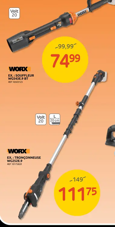 Promotie: Ex. : tronçonneuse wg252e.9