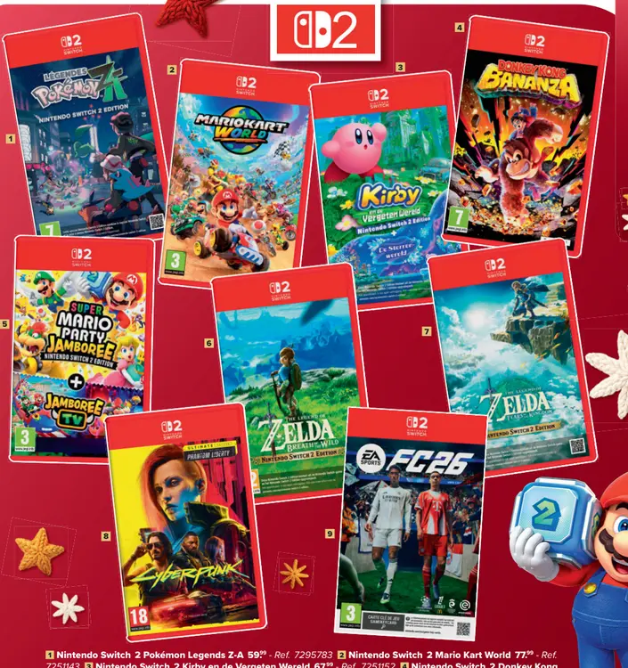 Aanbieding: Nintendo Switch 2 games