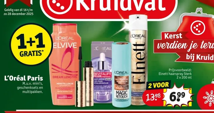 Aanbieding: Elnett haarspray Sterk