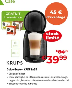 Offre: Dolce Gusto - KRKP1A3В