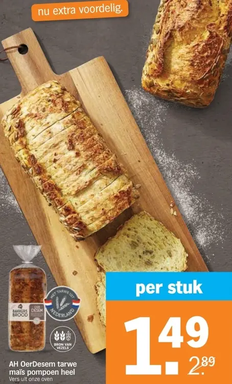 Aanbieding: OerDesem tarwe maïs pompoen heel