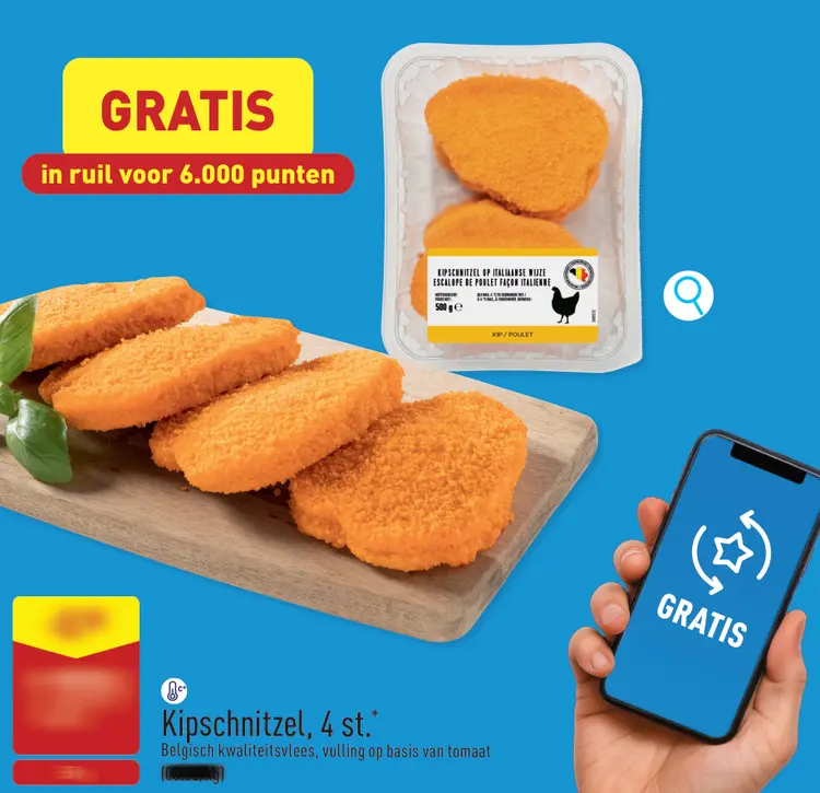 Promotie: Kipschnitzel