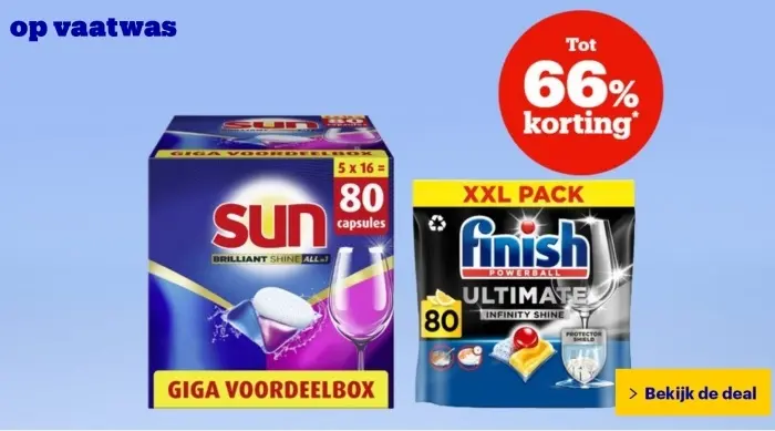 Aanbieding: Vaatwastabletten