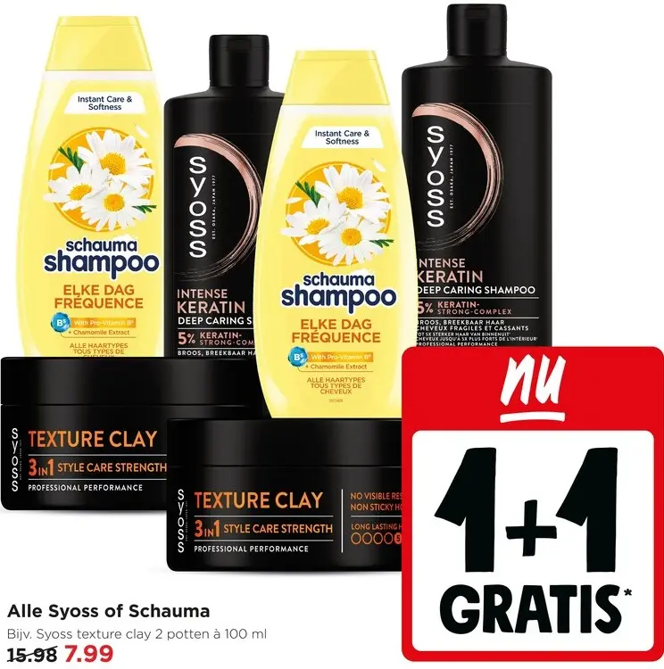Aanbieding: Syoss of Schauma