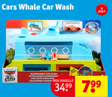 Offre: Cars Whale Car Wash