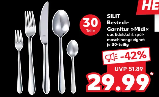 Aanbieding: Besteck-Garnitur "Midi"