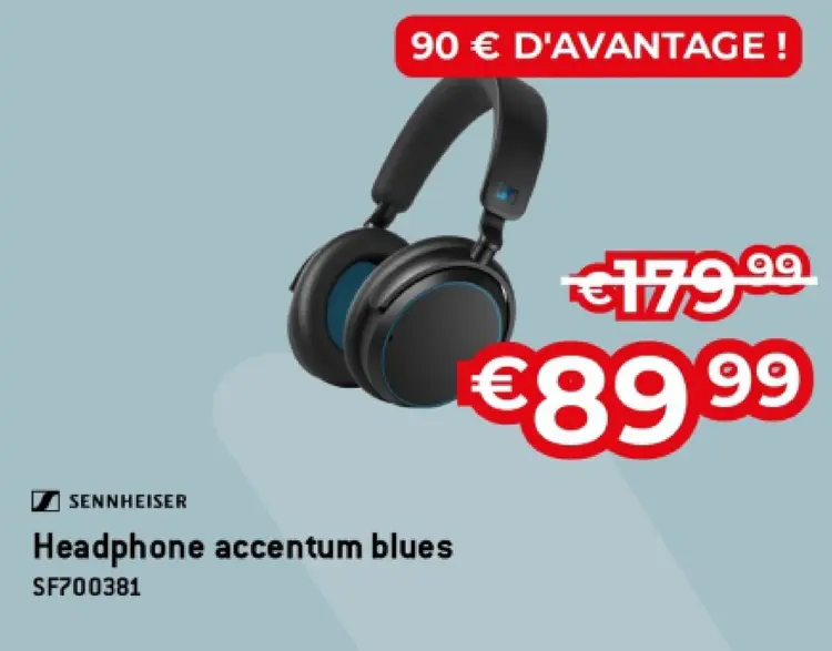 Offre: Headphone accentum blues