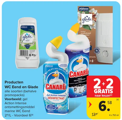 Promotie: WC Eend en Glade