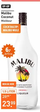 Aanbieding: Malibu Coconut 150CL Likeuren