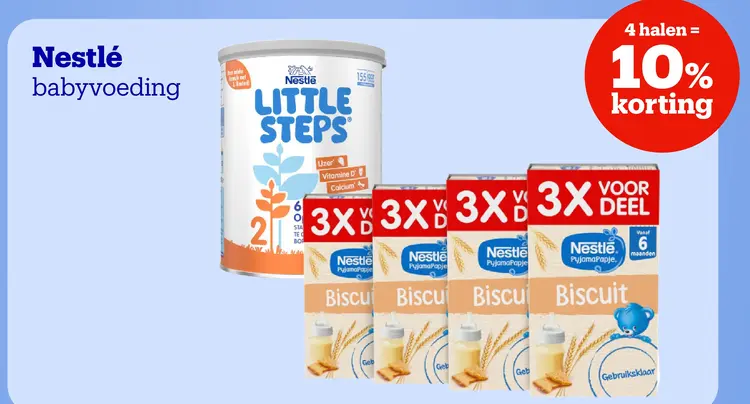 Aanbieding: Nestlé babyvoeding