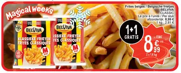 Offre: Frites belges / Belgische frietjes