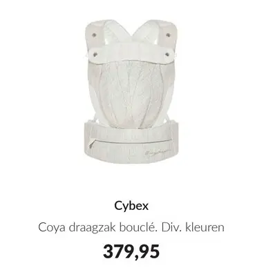 Aanbieding: Coya draagzak bouclé